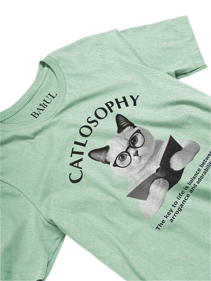 Catlosophy Unisex Jersey Short Sleeve Tee product image (2)