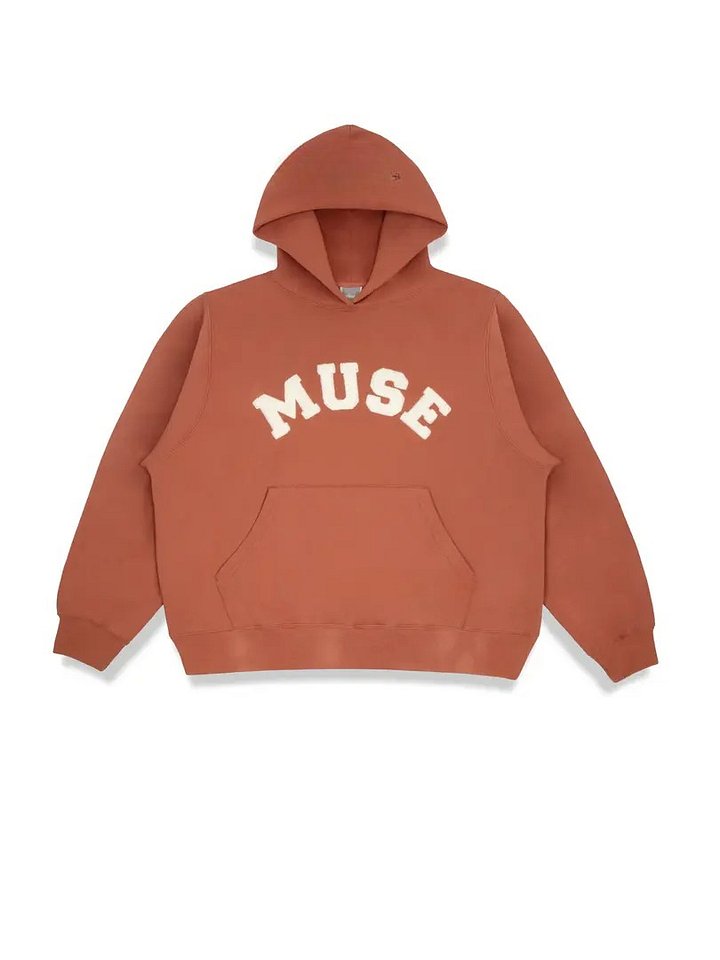 Heavyweight Chenille Hoodie - Terracotta product image (1)
