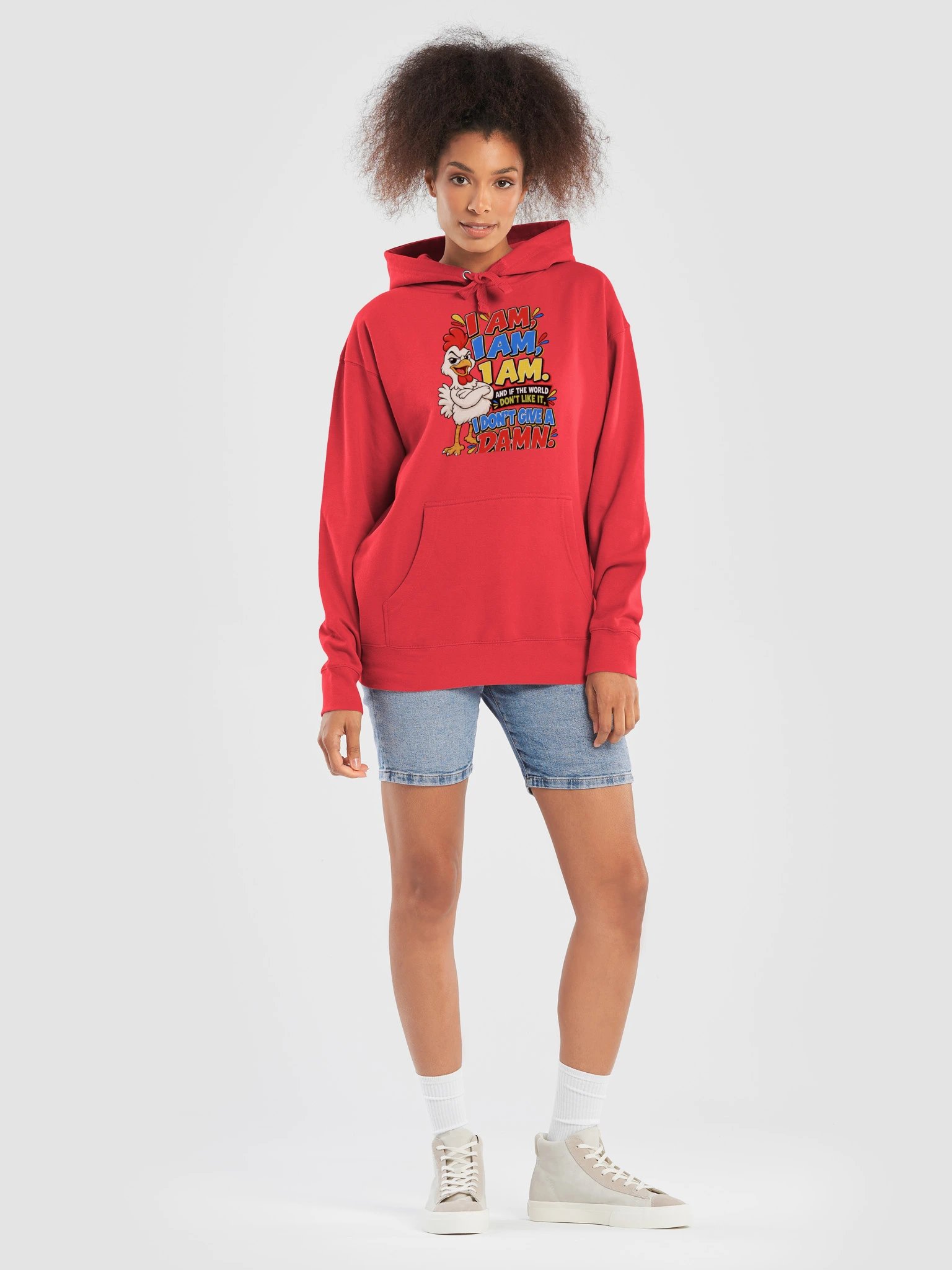 I AM Rooster Hoodie product image (15)