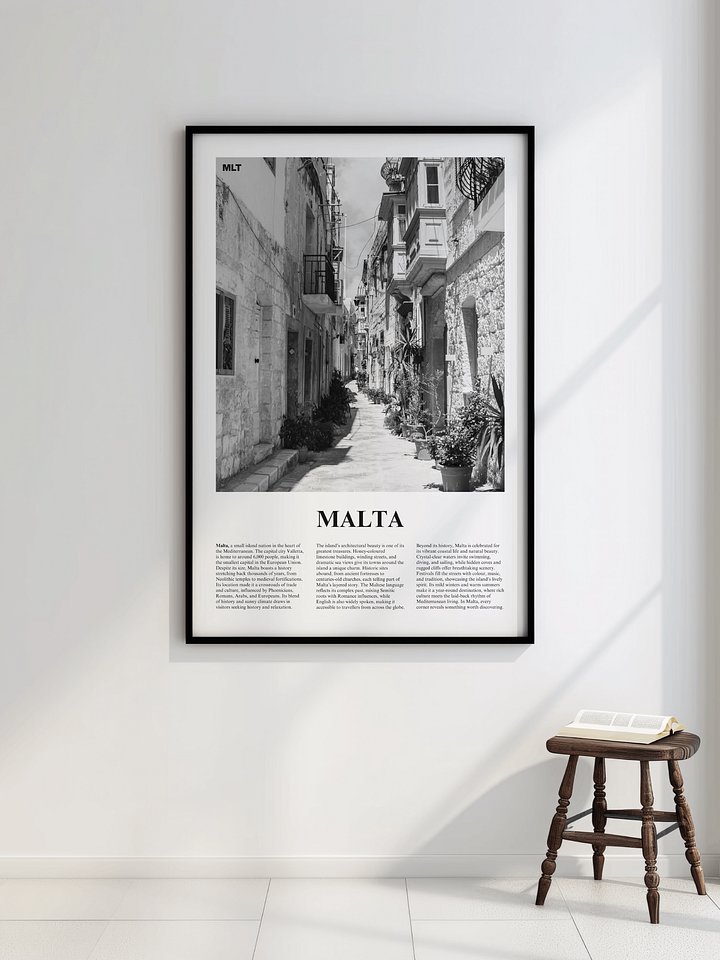 Malta 03 Newspaper Poster product image (2)