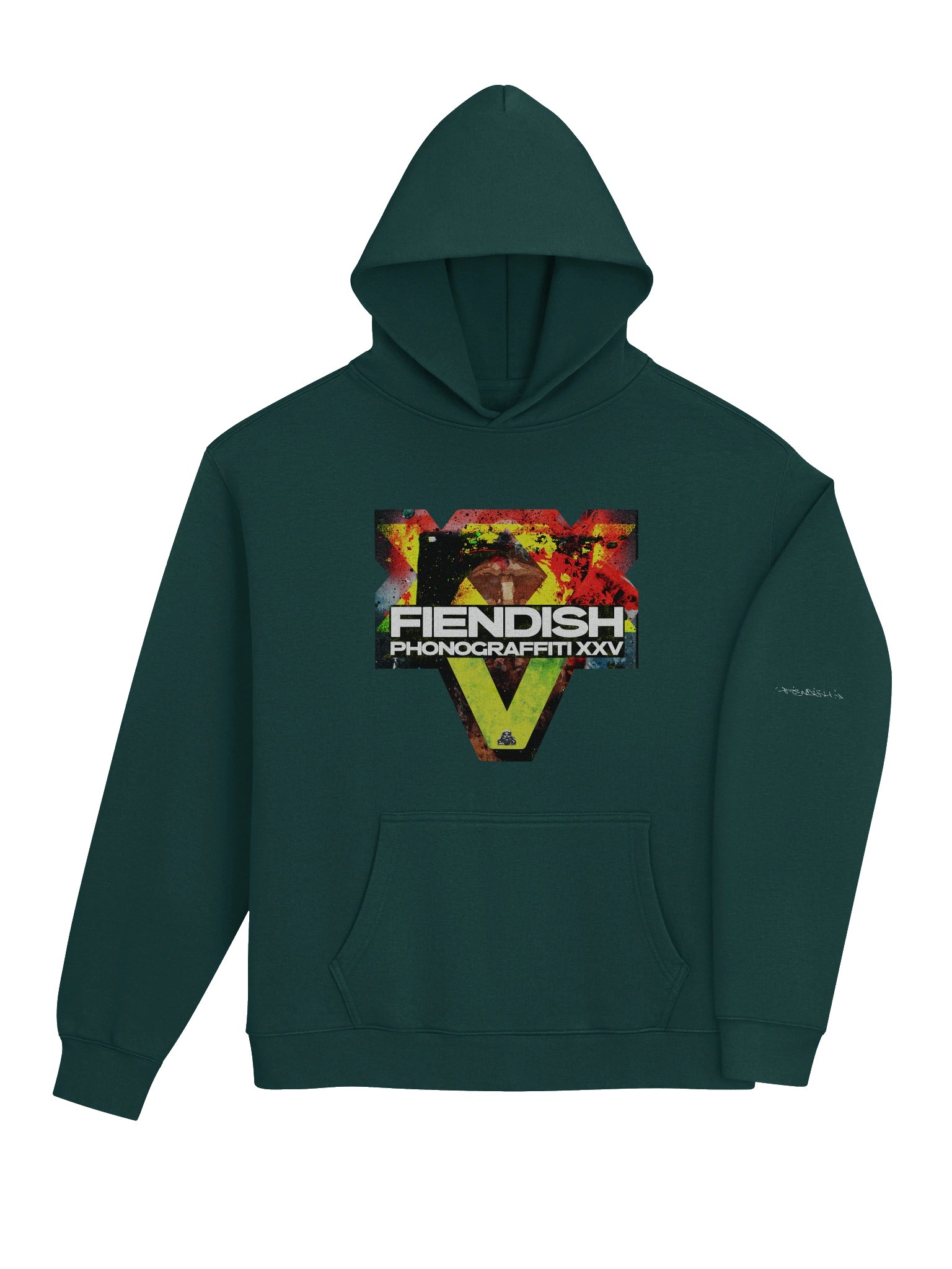 FIENDISH 'PHONOGRAFFITI XXV' Premium Hoodie product image (4)