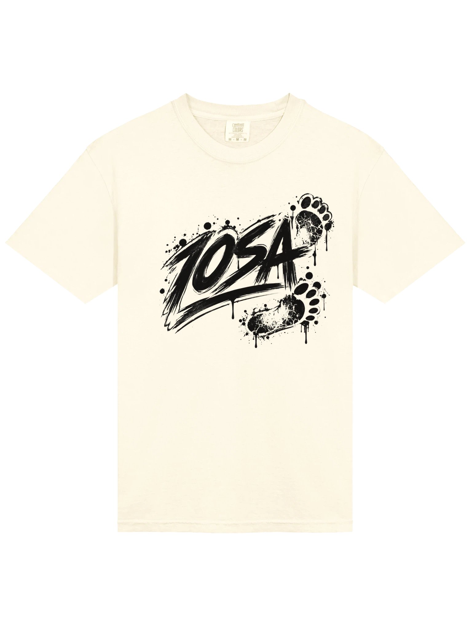 10SA Tee - Cream product image (9)