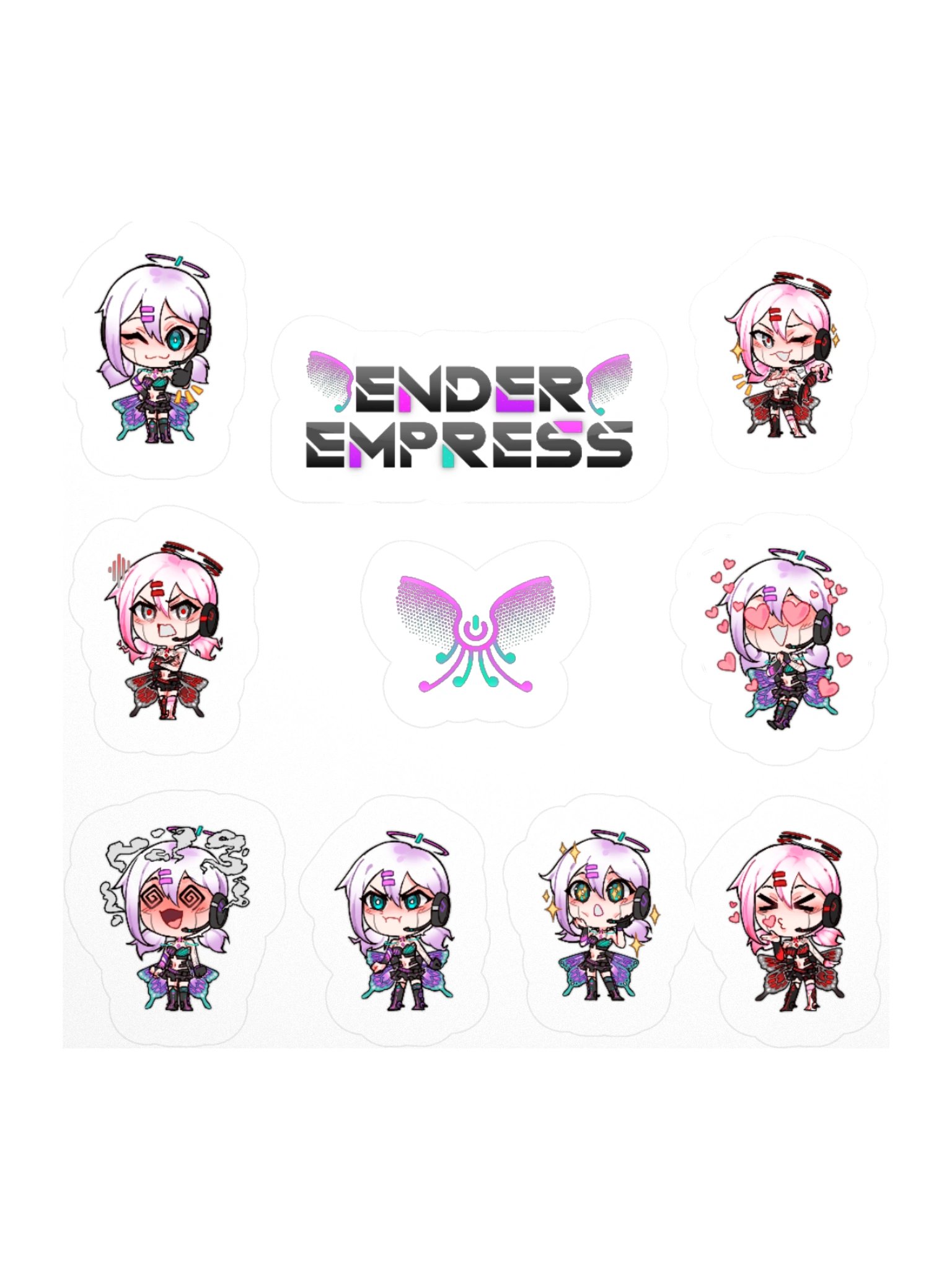 Ender Empress Sticker Sheet product image (1)