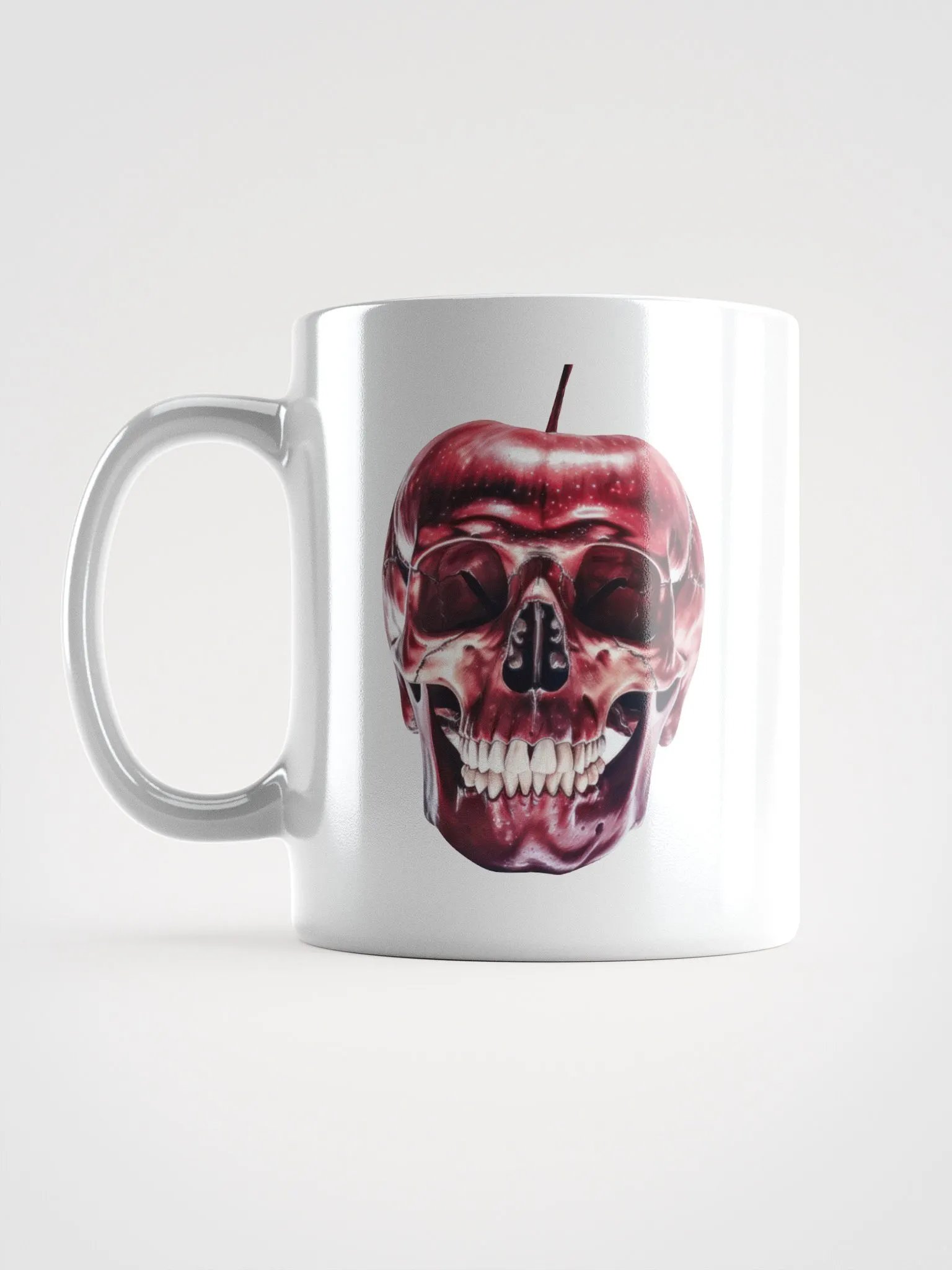 Eerie Apple Skull Mug product image (17)