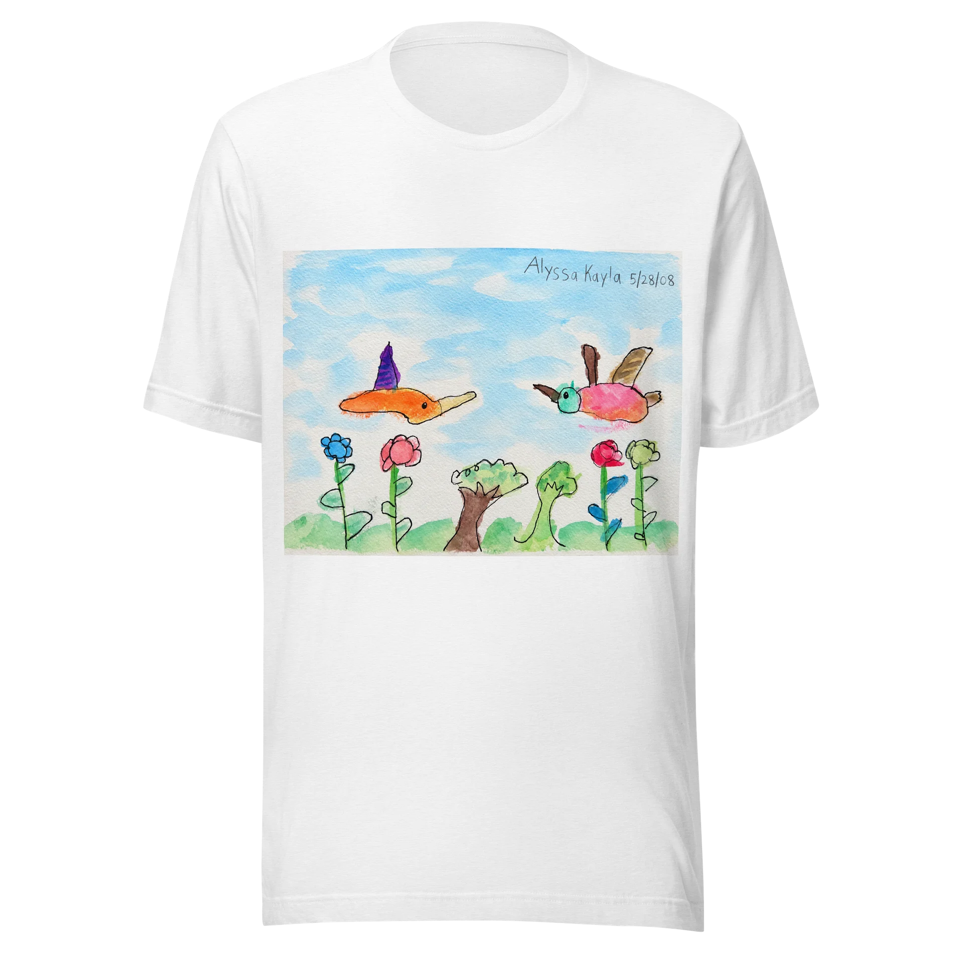 AK’s Birds in Flight Over Paradise T-Shirt product image (1)