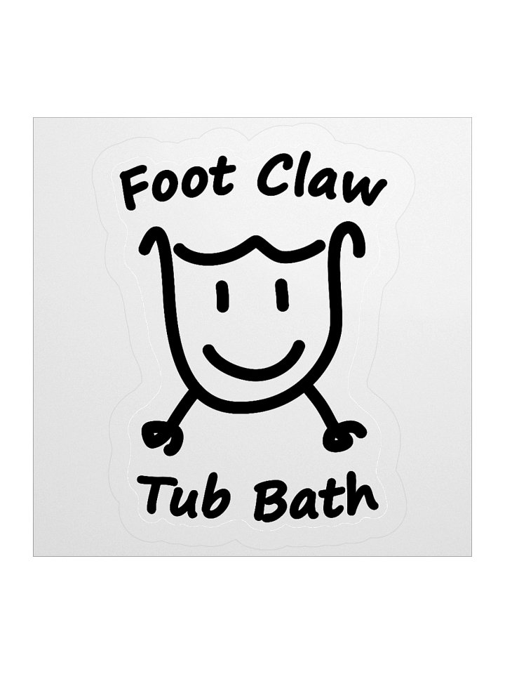 Foot Claw Tub Bath Sticker product image (1)