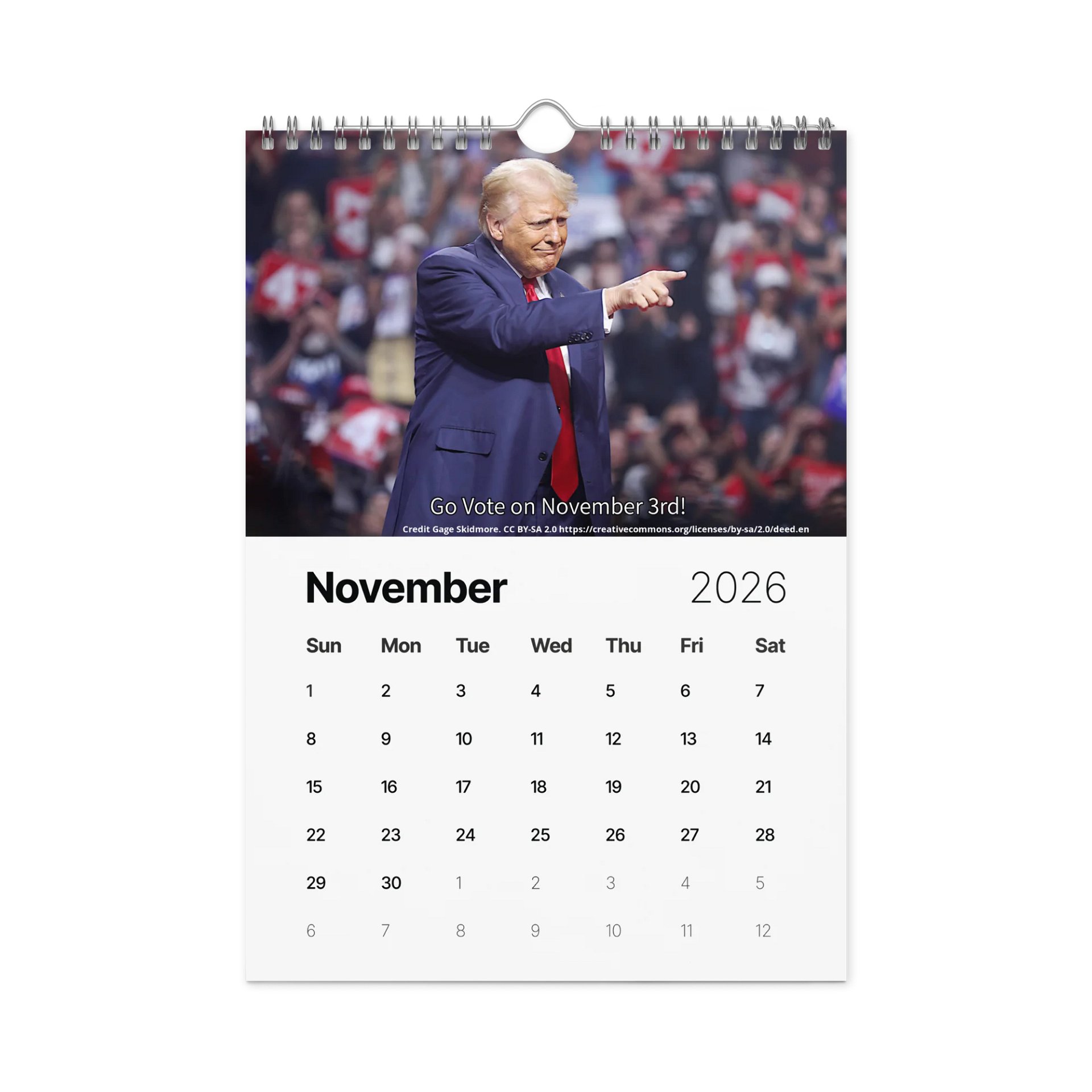 2026 Wall Calendar product image (12)