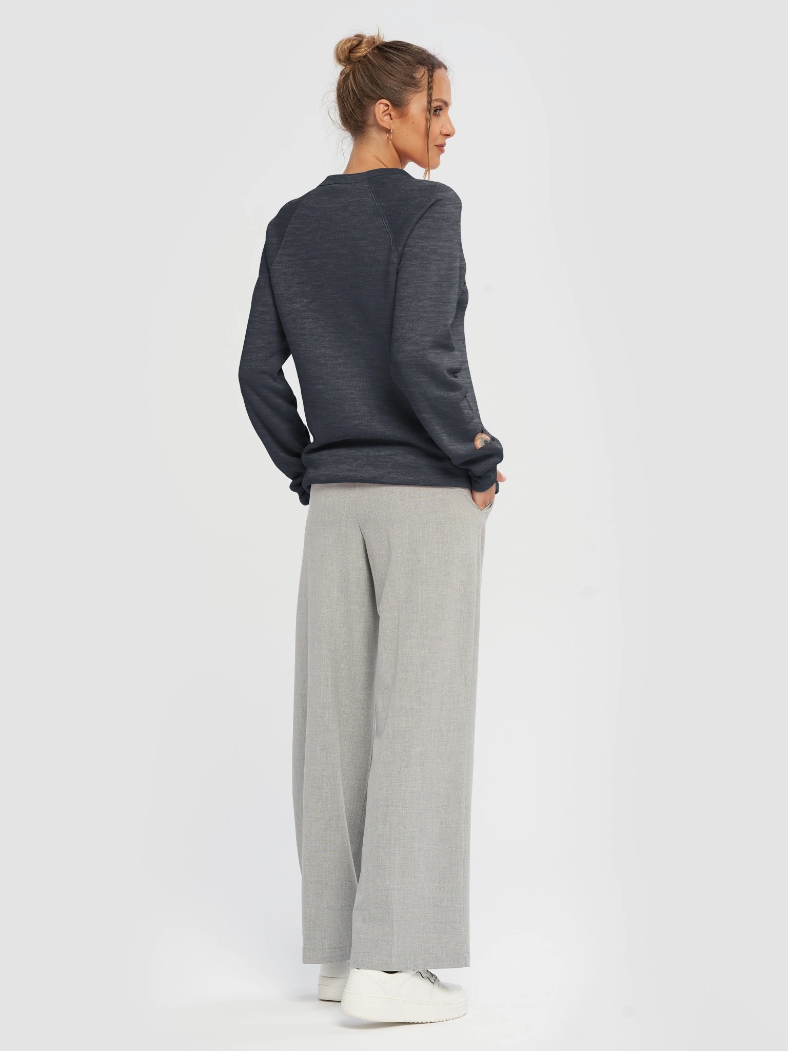 Wear Your Vibe Raglan Sweatshirt Heather product image (8)