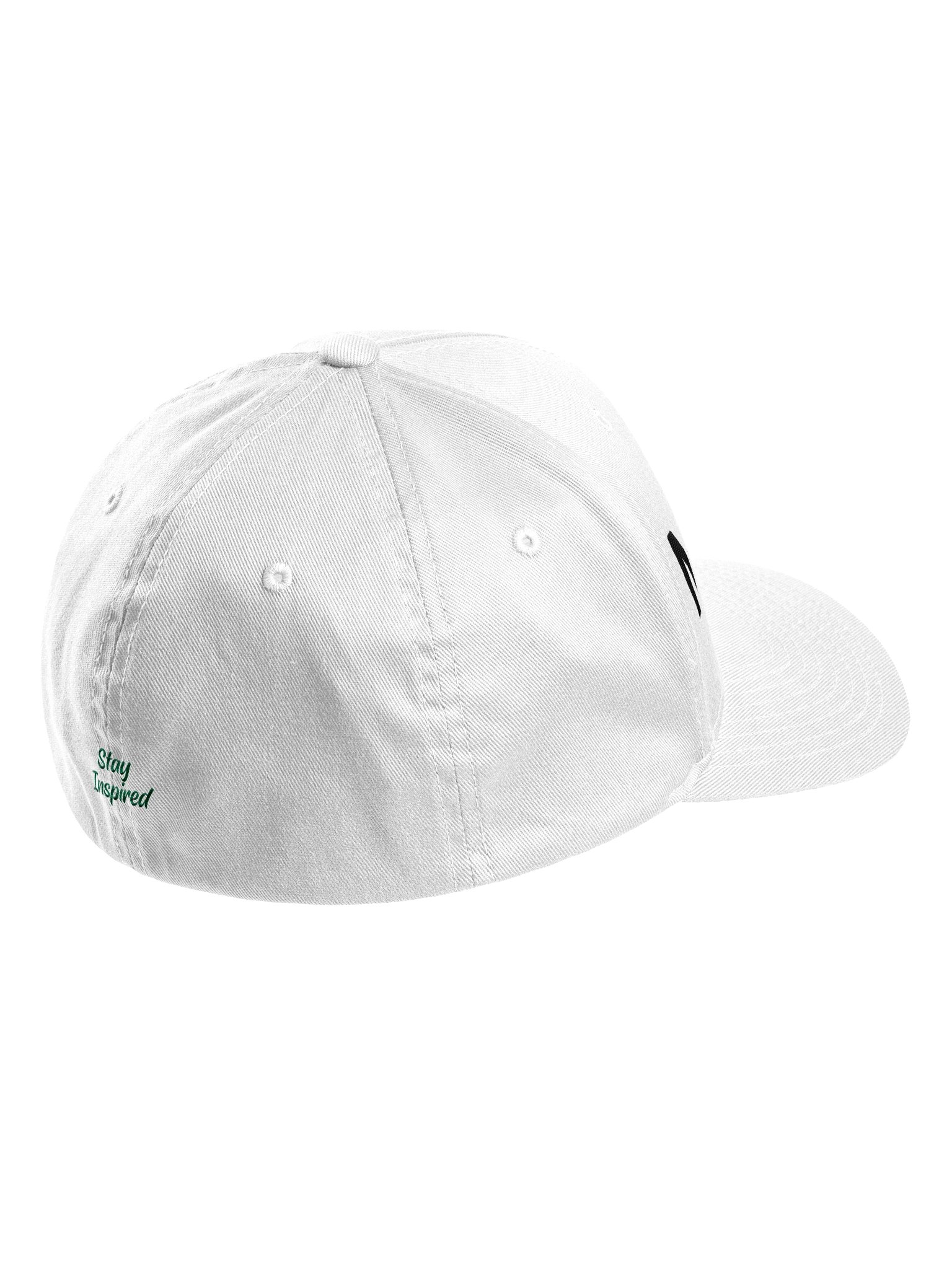"STAY INSPIRED" MAKE IT FITTED HAT | BLACK LOGO product image (4)
