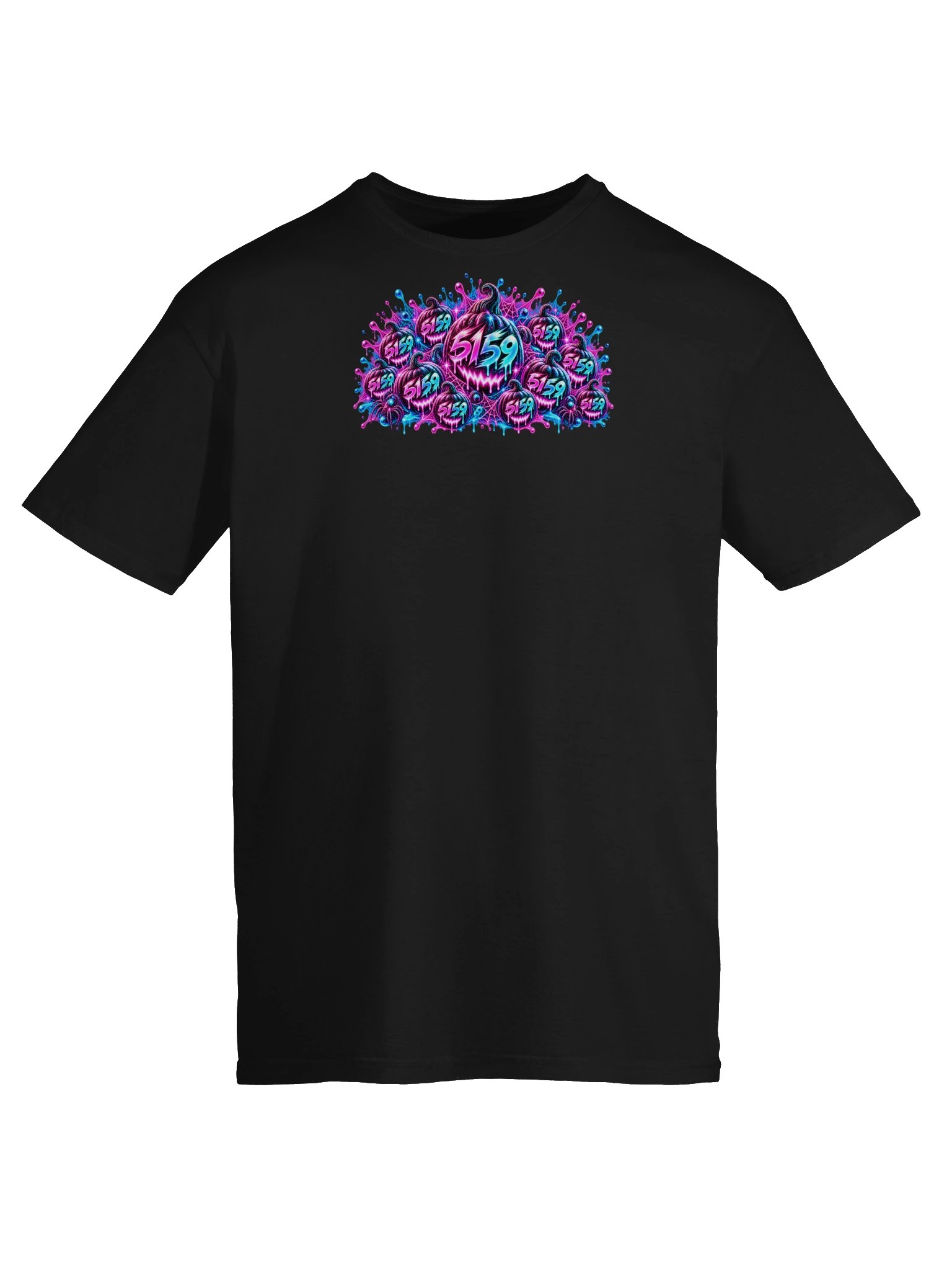 5159 Neon Pumpkin Takeover (Unisex) T-Shirt product image (5)