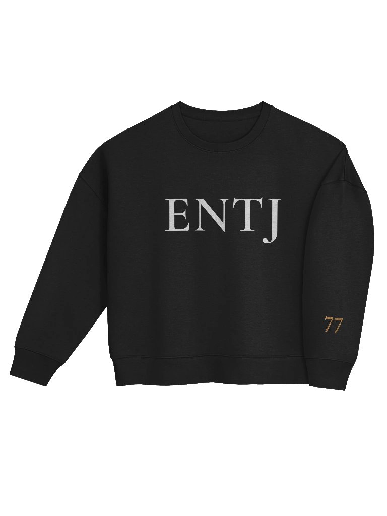 ENTJ Women's Organic Crew Neck Sweatshirt – The Commander | 77Scenarios product image (6)