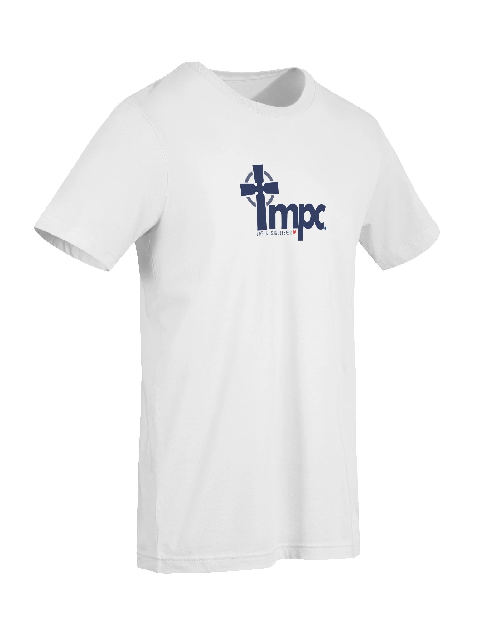 Cross TMPC Logo: LOVE.LIVE.SERVE.LIKE JESUS Shirt product image (9)