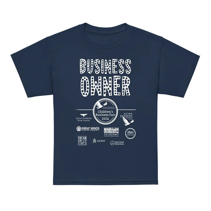 2026 AANWA CBF Entrepreneur Souvenir T-Shirt - BUSINESS OWNER (Youth Size) product image (1)