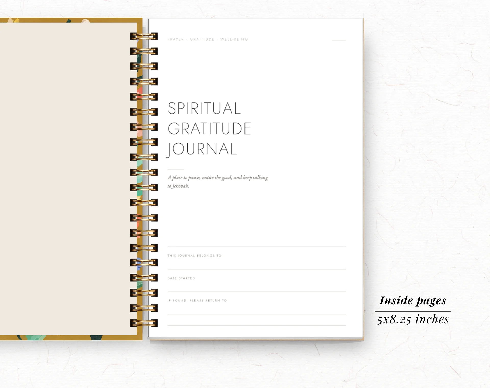 Spiritual Gratitude Daily Journal product image (7)