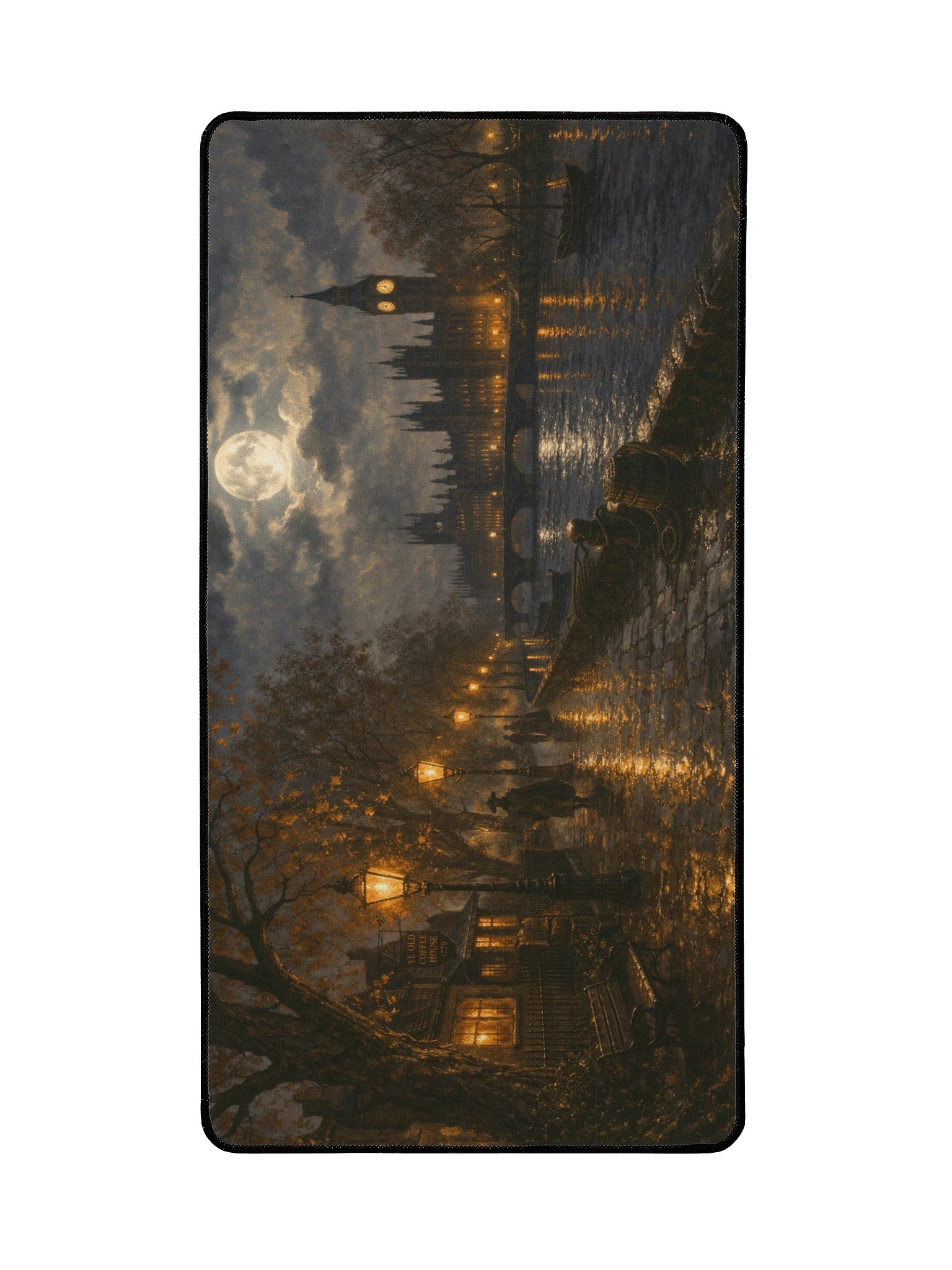 Old London Riverfront Neoprene Desk Mat product image (2)