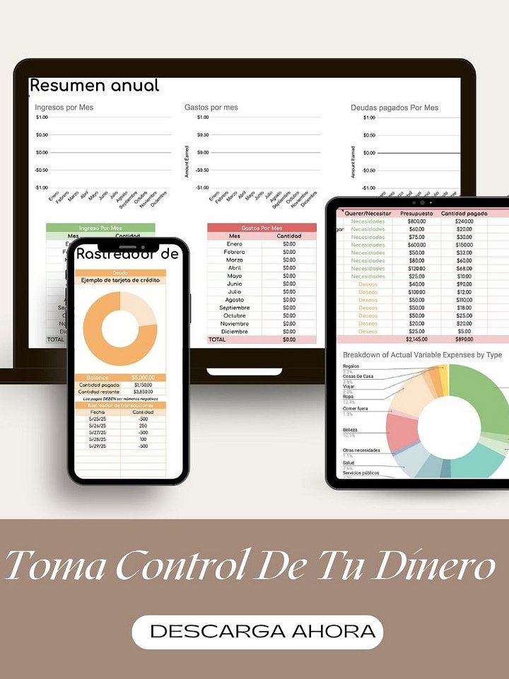 Presupuesto Echale A Tu Dinero (Español) product image (1)