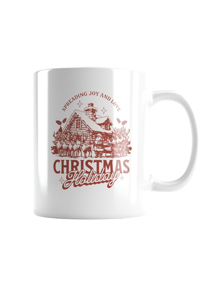 Cozy Up with a Winter Wonderland Reindeer Coffee Mug product image (2)