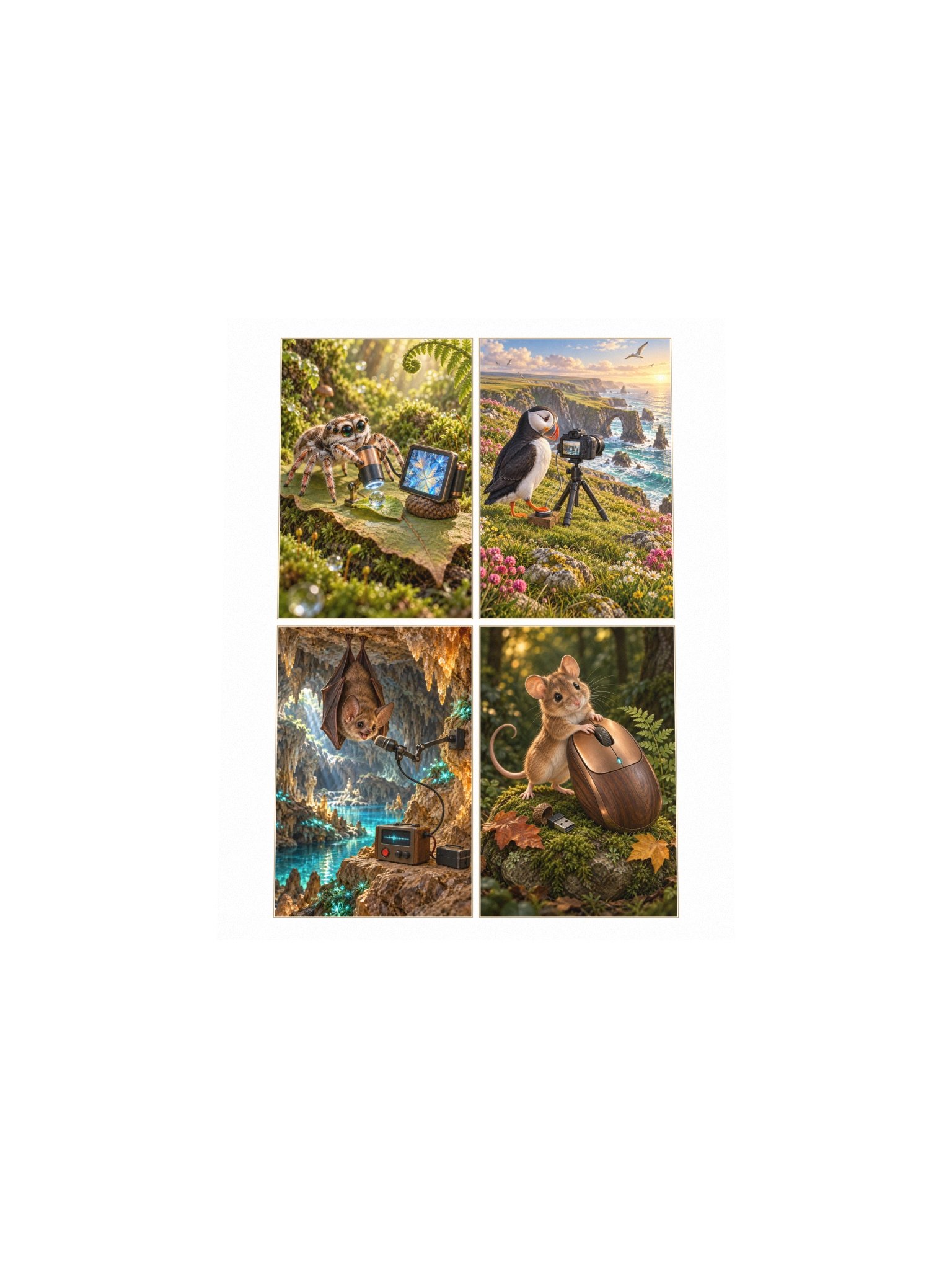 Curious Company Small Art Print product image (4)