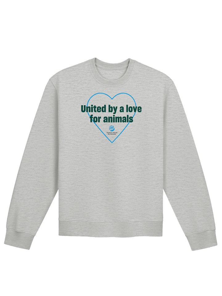 United by a love for animals - heart - Sweatshirt product image (1)