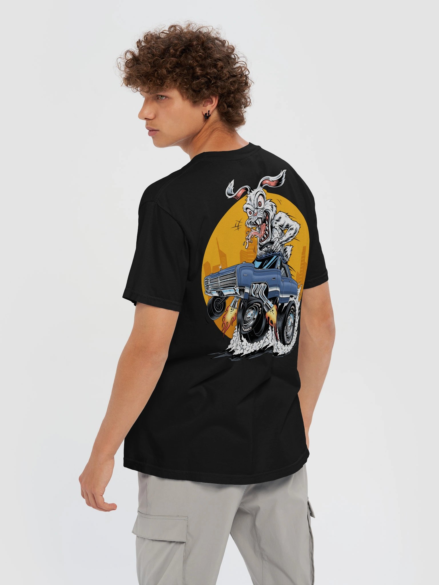 Diamond "Bunny Fink" T-Shirt (Back Design) product image (6)