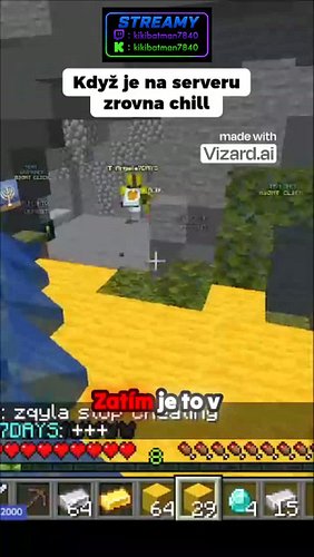 Když je na serveru zrovna CHILL 😎 #shorts #minecraft #yourpage