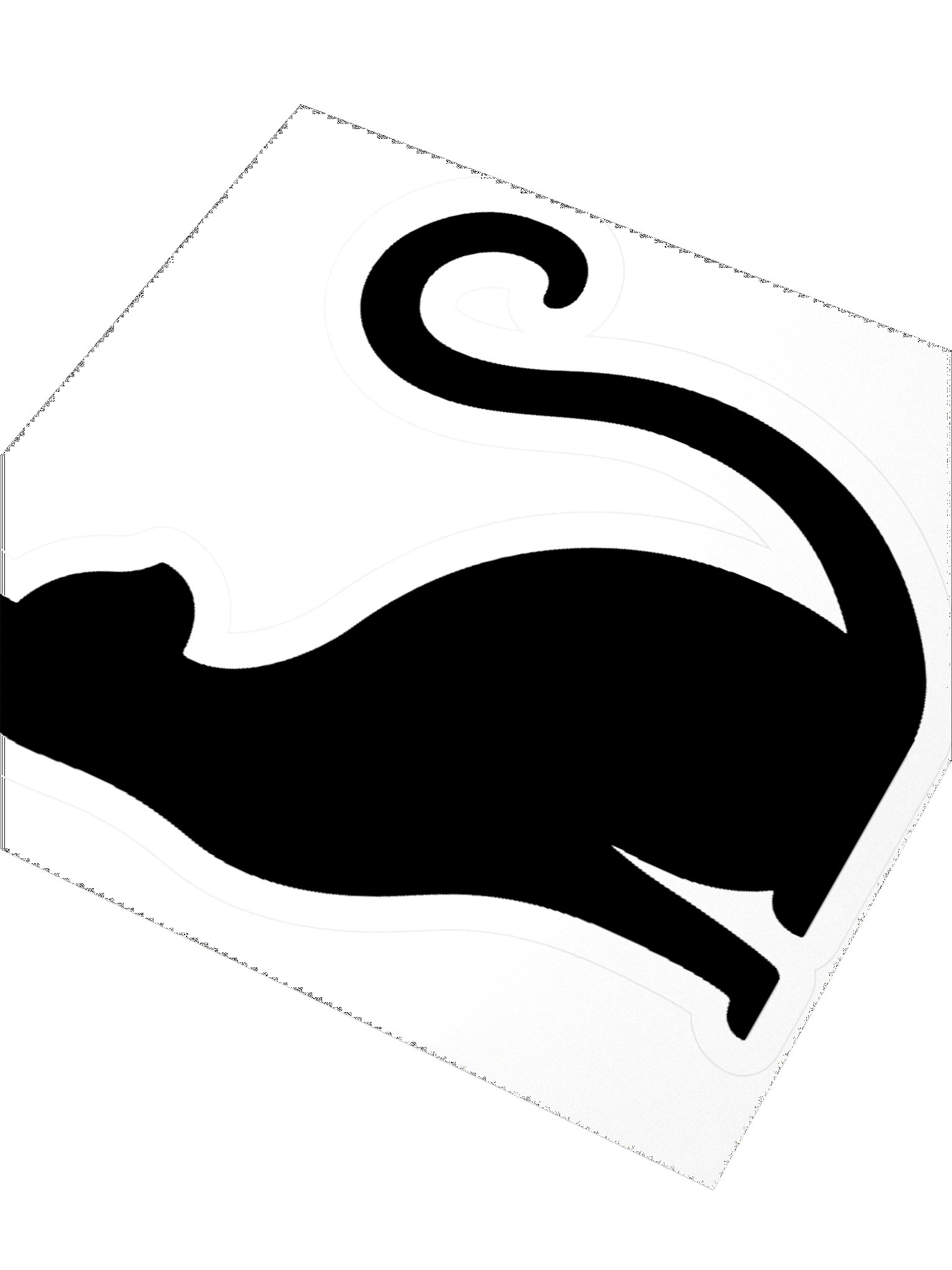 Black Cat 1 Kiss Cut Stickers product image (8)