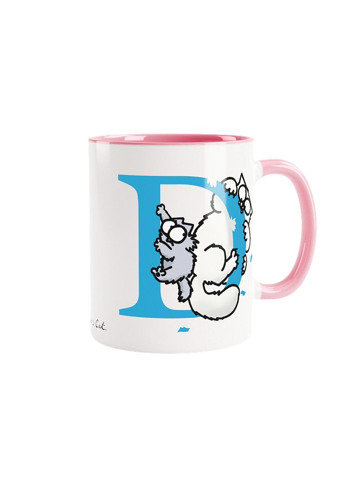 Cat Monogram Mug - D product image (2)