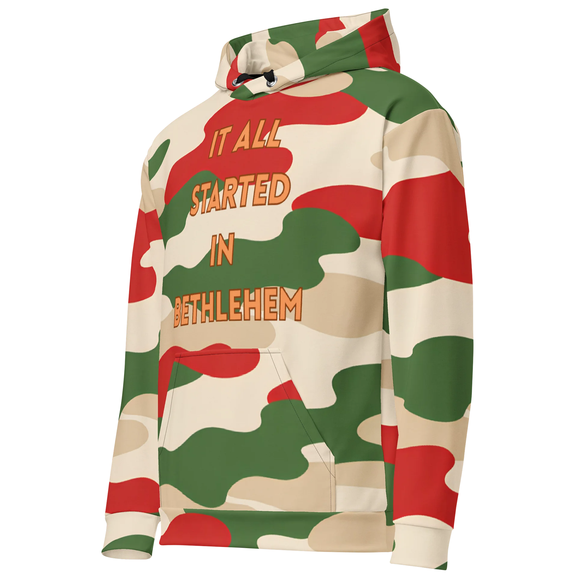 The Bethlehem Christmas Camo Hoodie product image (3)