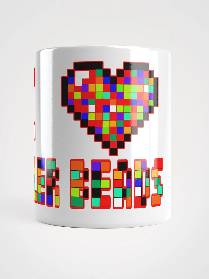 I Heart Perler Bead Mug product image (2)