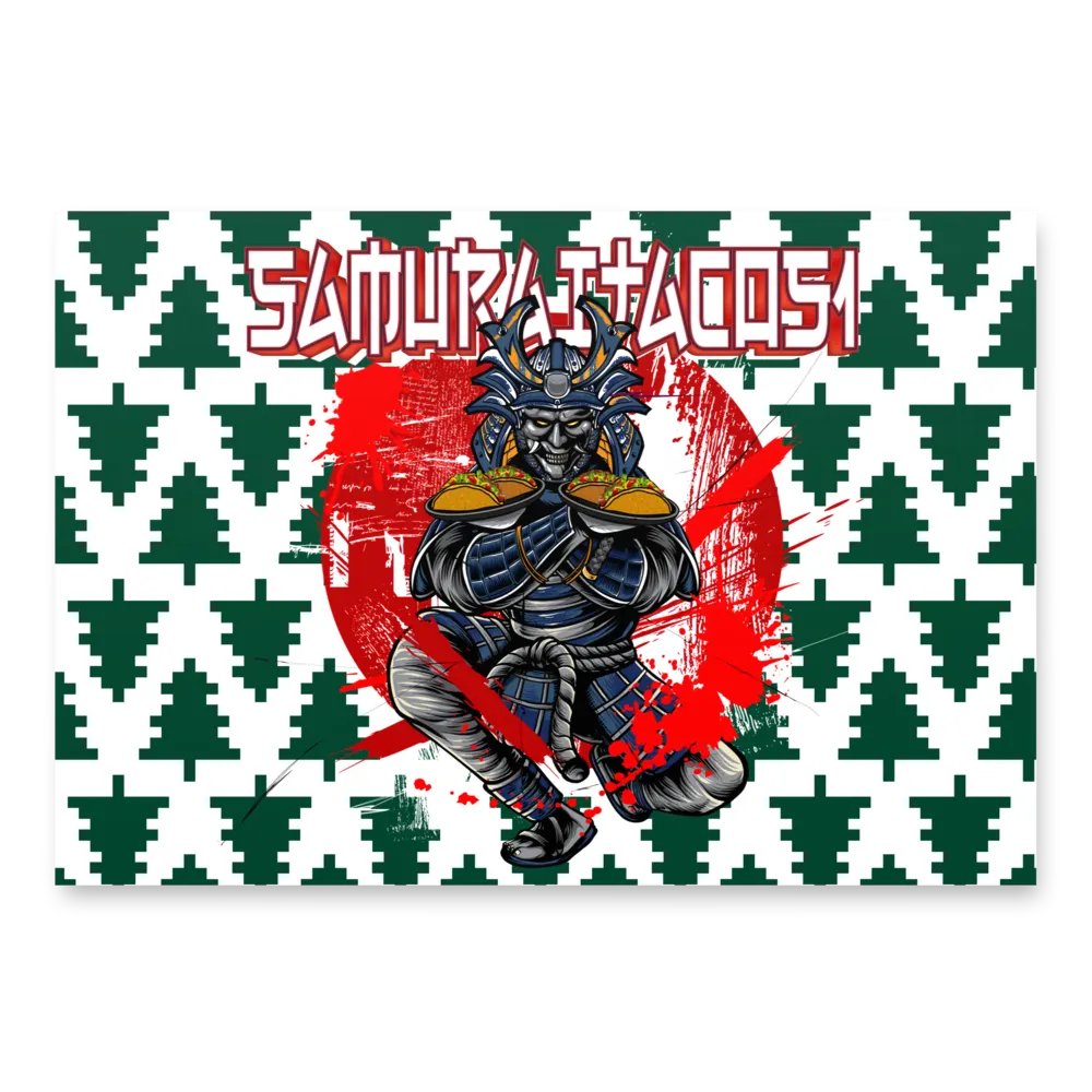 Samurai Tacos Wrapping Paper Set product image (1)