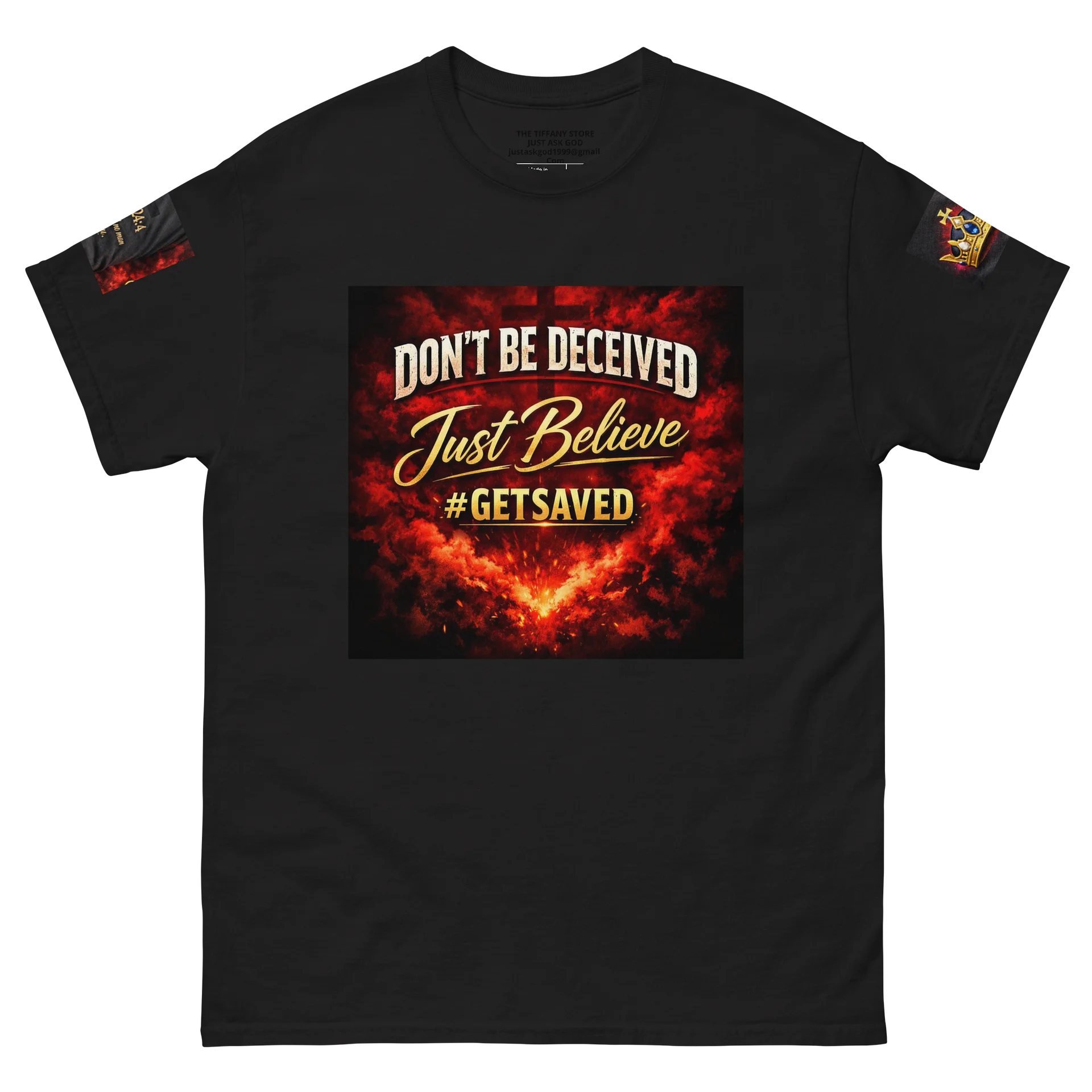 Don’t Be Deceived Faith Tee product image (2)