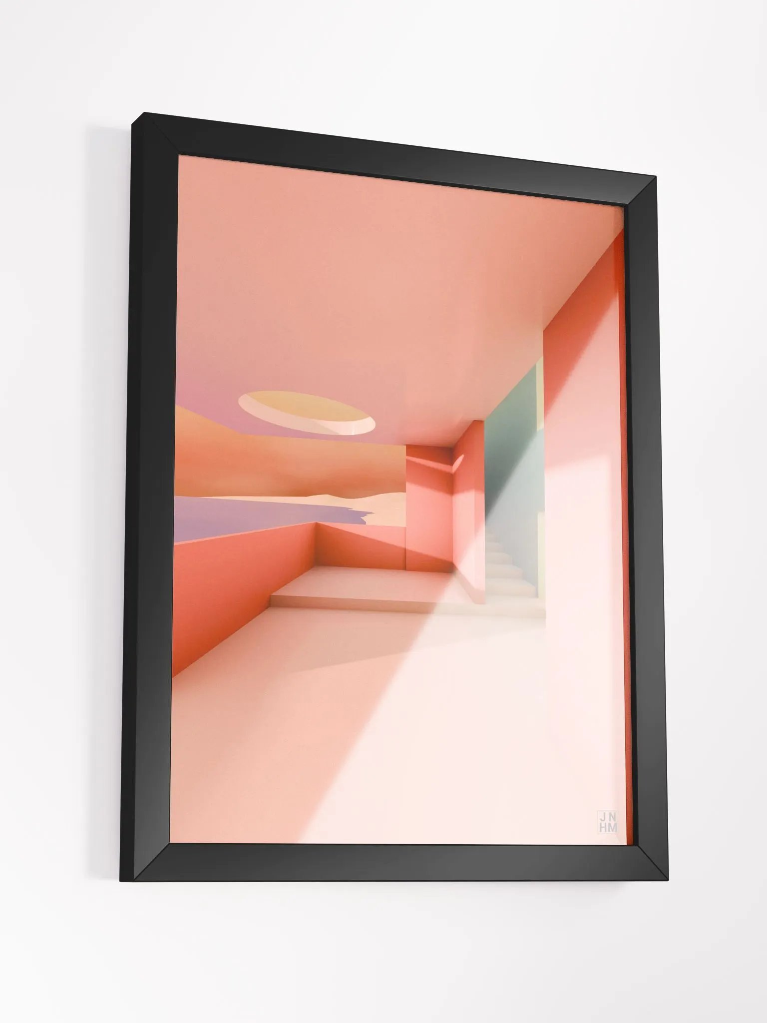 Architectural Landscape - Summer Pastel 01 12"x16" product image (4)