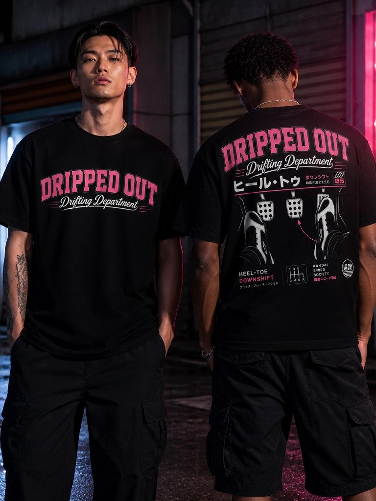 Dripped Out Heel Toe Downshift Tee product image (2)