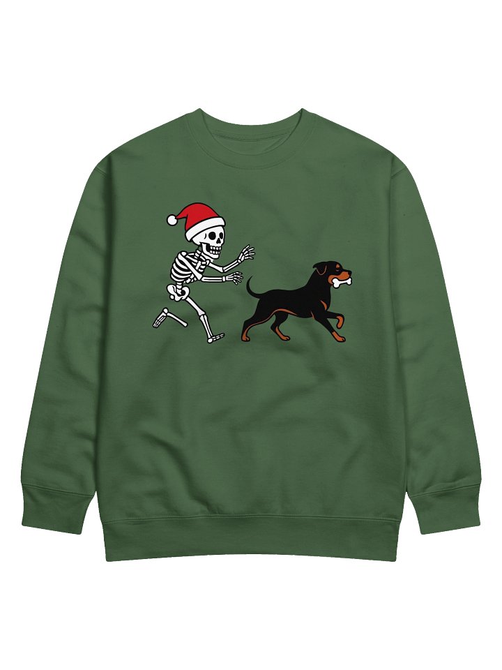 Rottweiler Santa's Boney Chase Sweatshirt product image (2)