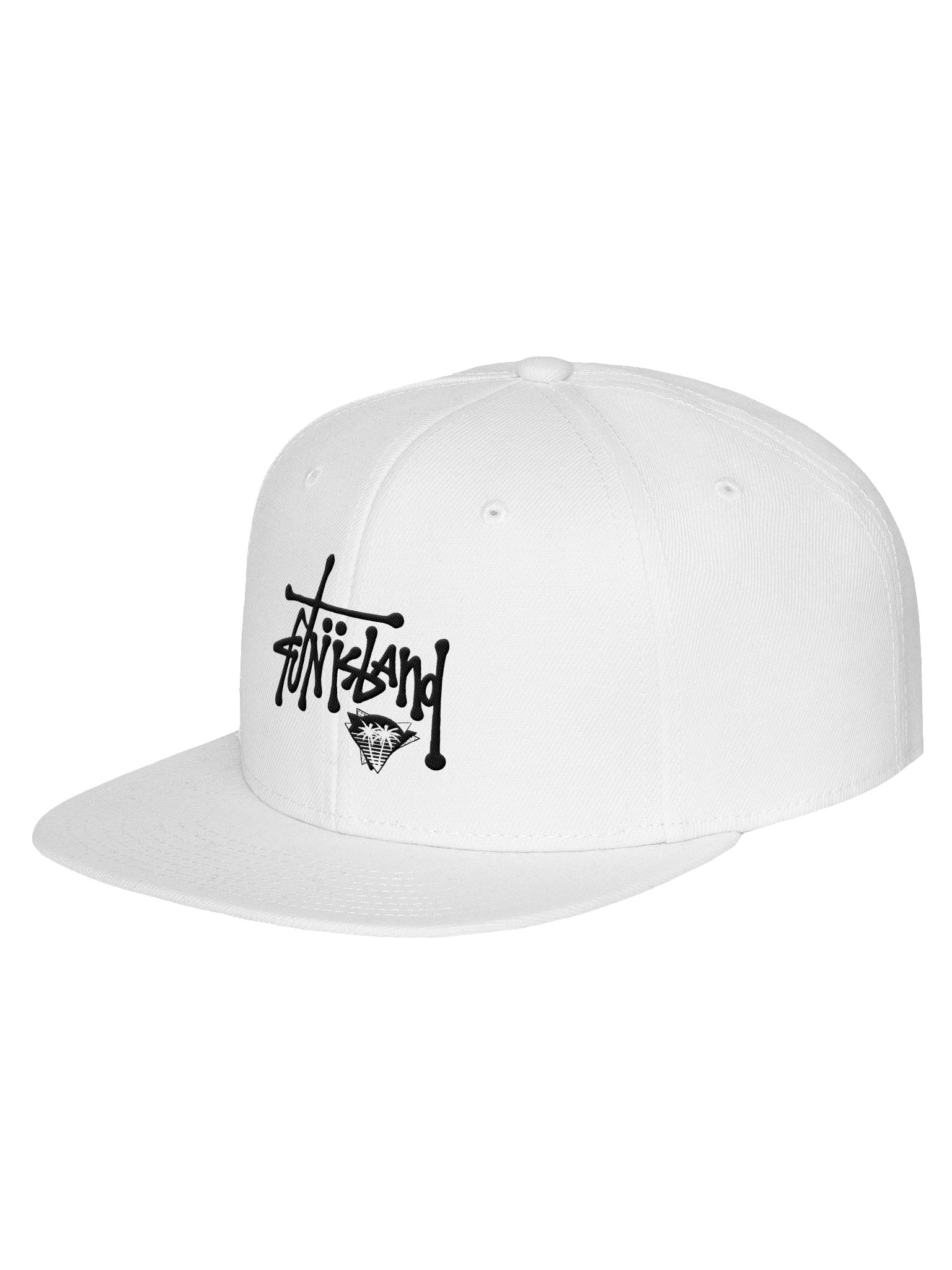 STUSSY SNAPBACK HAT WHITE product image (2)