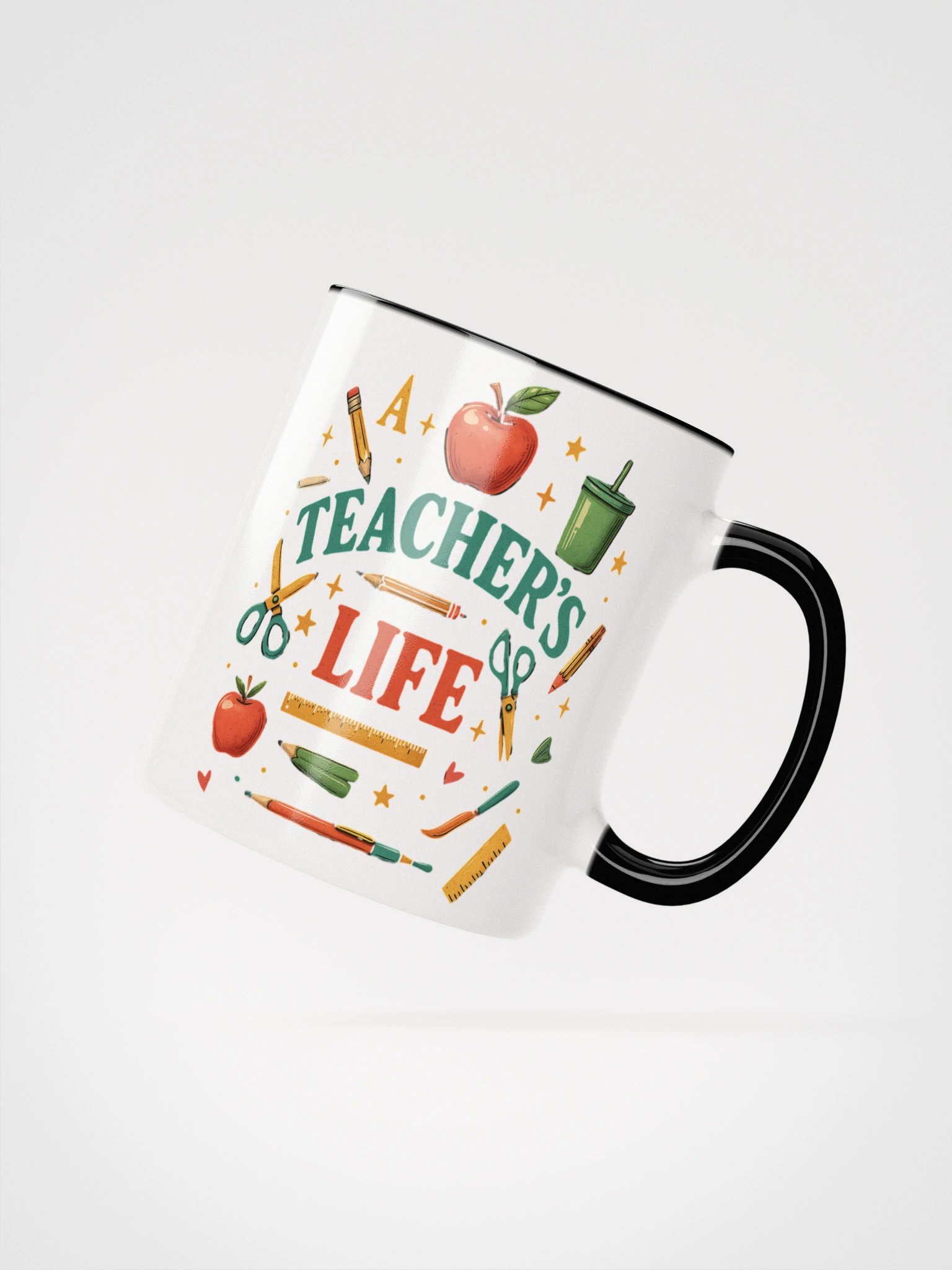 A Teacher’s Life Mug – Funny Vintage Mug for Educators product image (27)