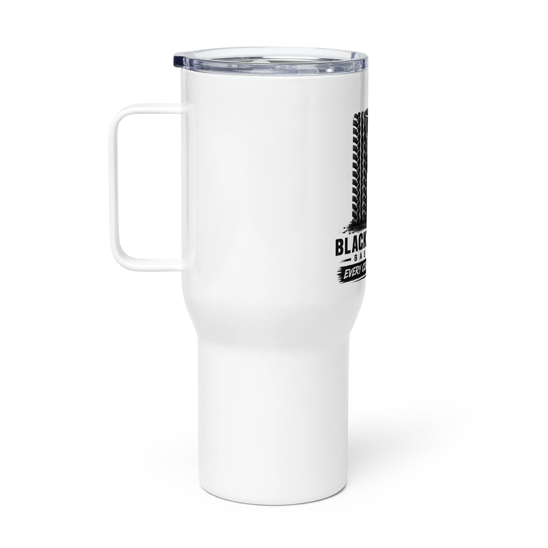 Blacktop Brand Basketball Travel Mug product image (1)