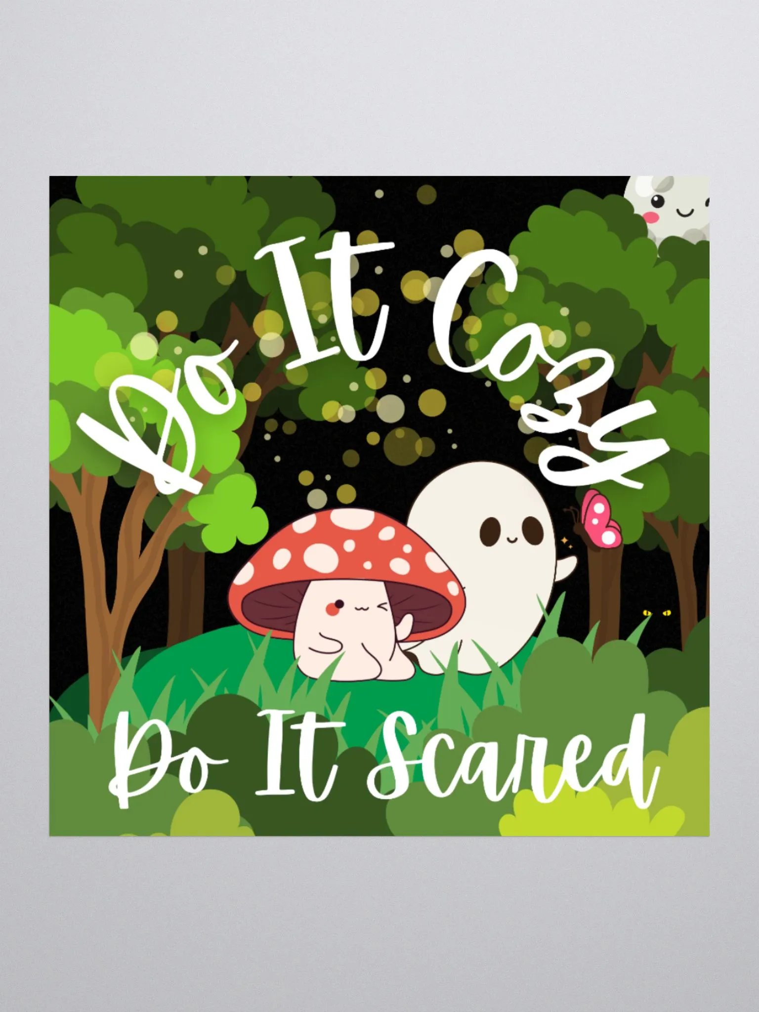 Do It Cozy, Do It Scared | Sticker product image (1)