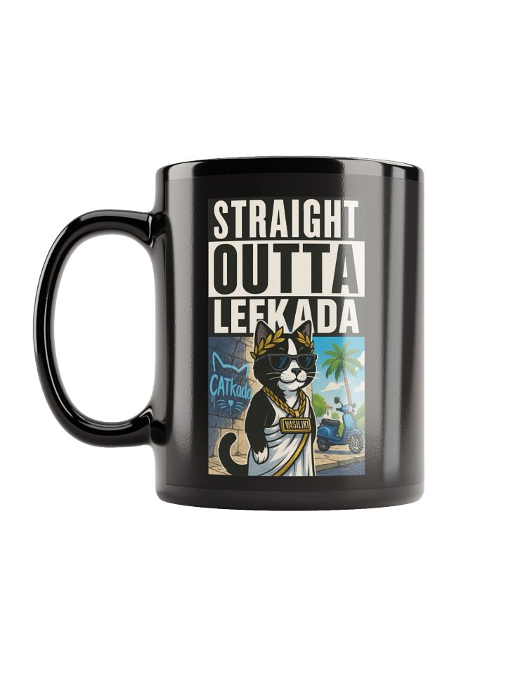 STRAIGHT OUTTA LEFKADA MUG product image (2)