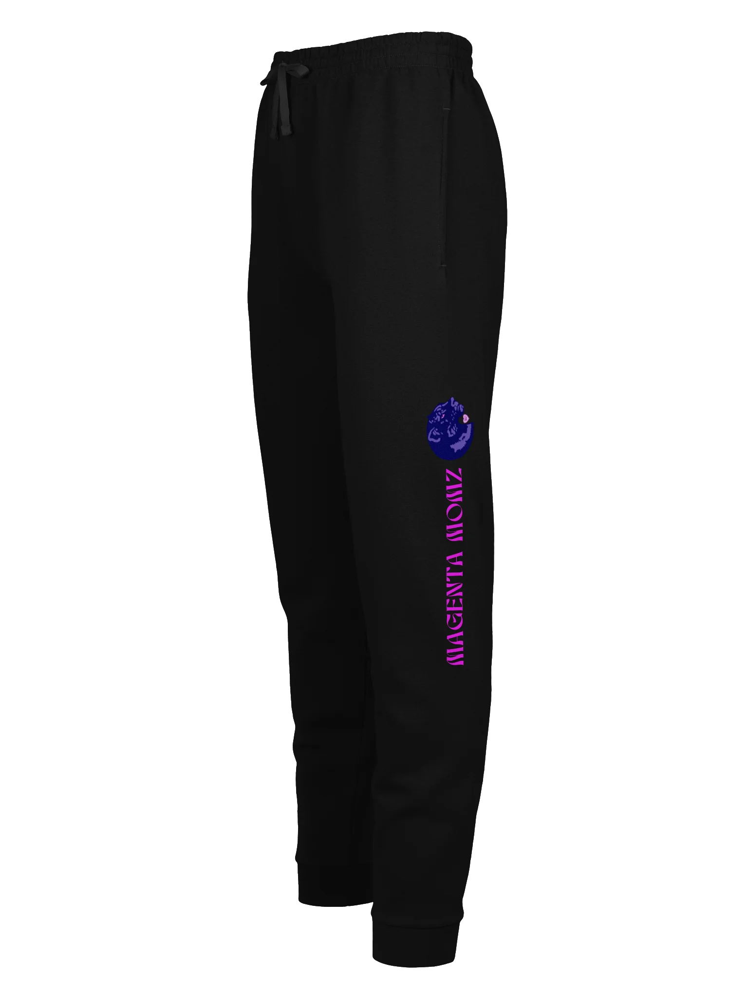 MAGENTA MOMZ UNISEX PANTHER HEAD JOGGER product image (3)
