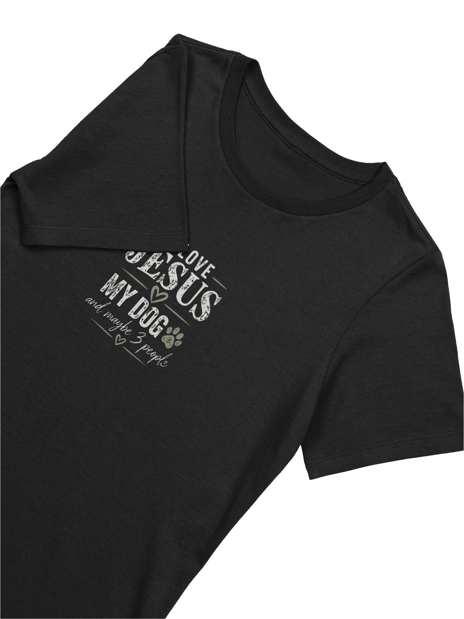 I Love Jesus, My Dog and Maybe 3 People-Dark product image (5)