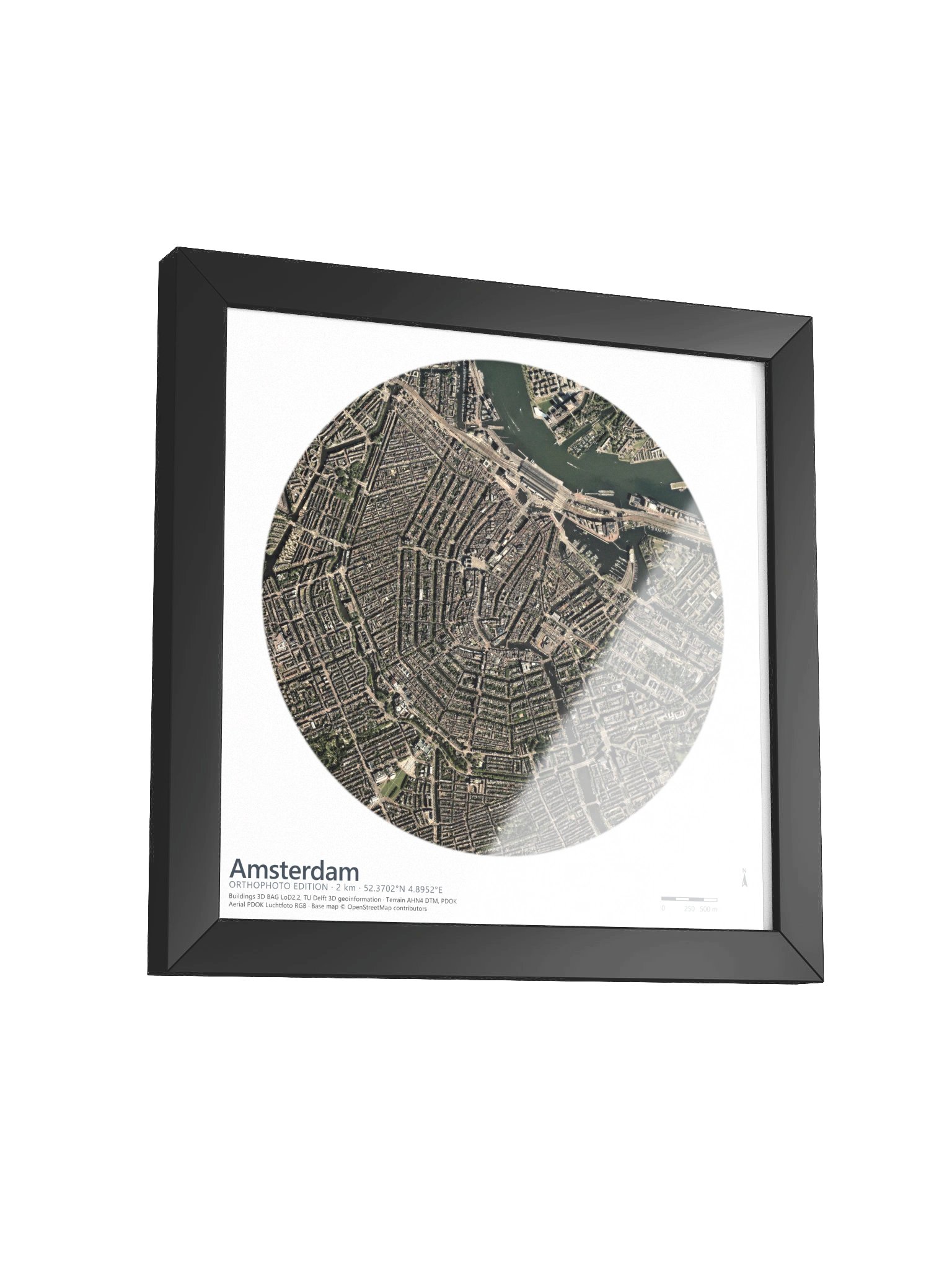 Amsterdam: 3D Aerial City Map product image (3)