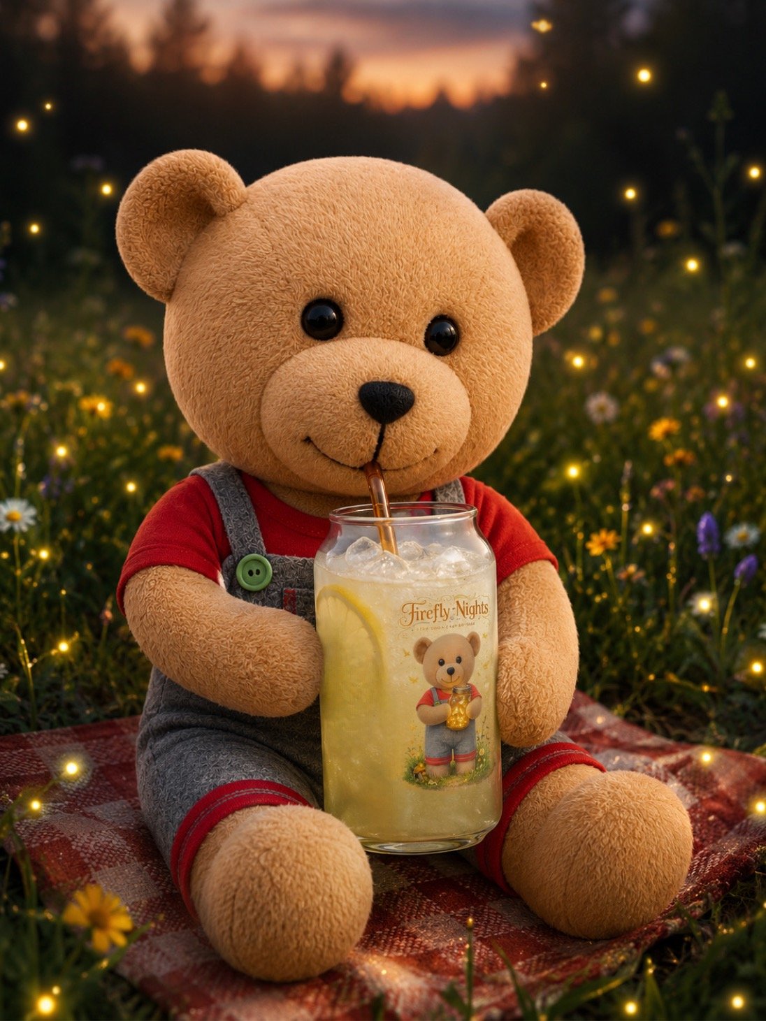 Firefly Nights Can Glass - Teddy Edition product image (2)