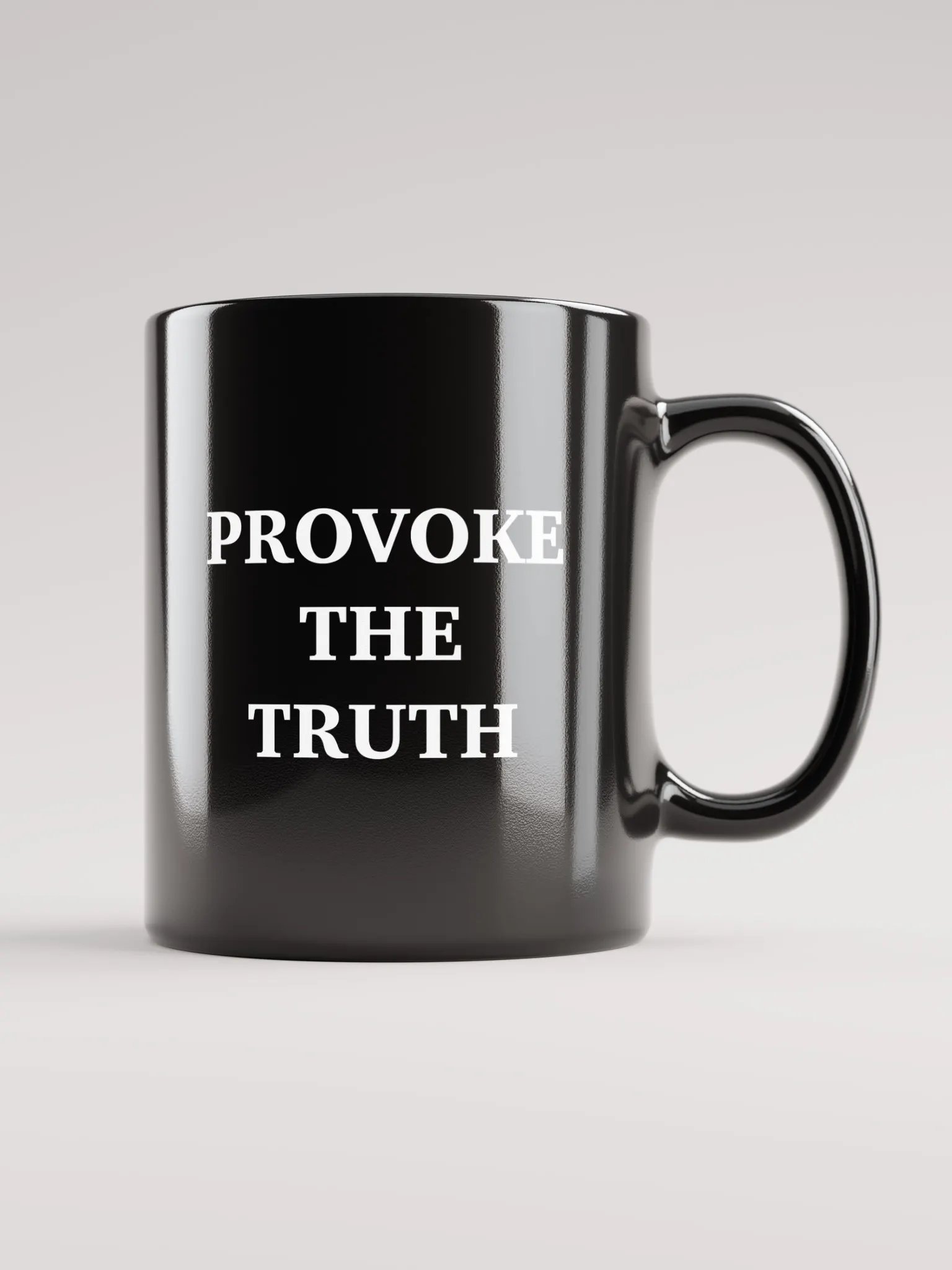 PTT Black Gloss Mug product image (1)