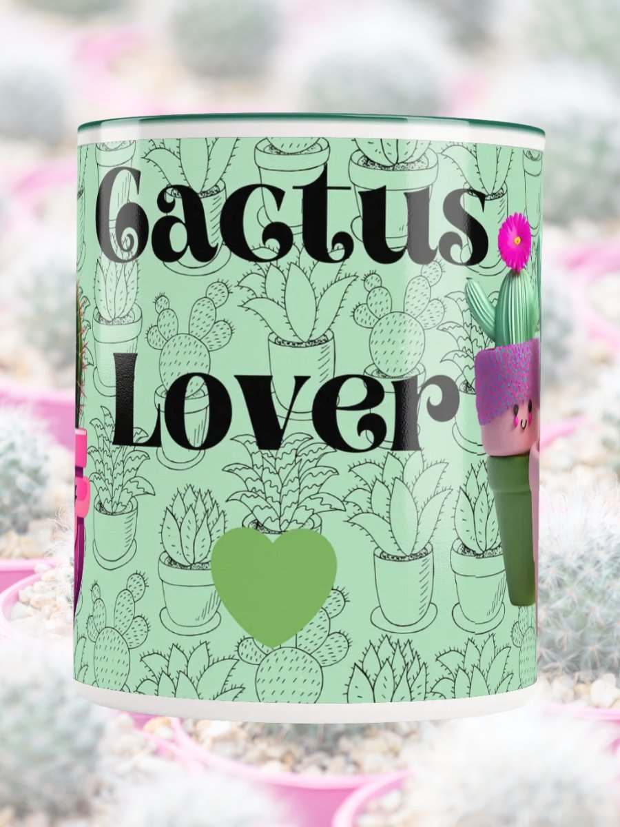 Happy Cacti Ceramic Mug product image (4)