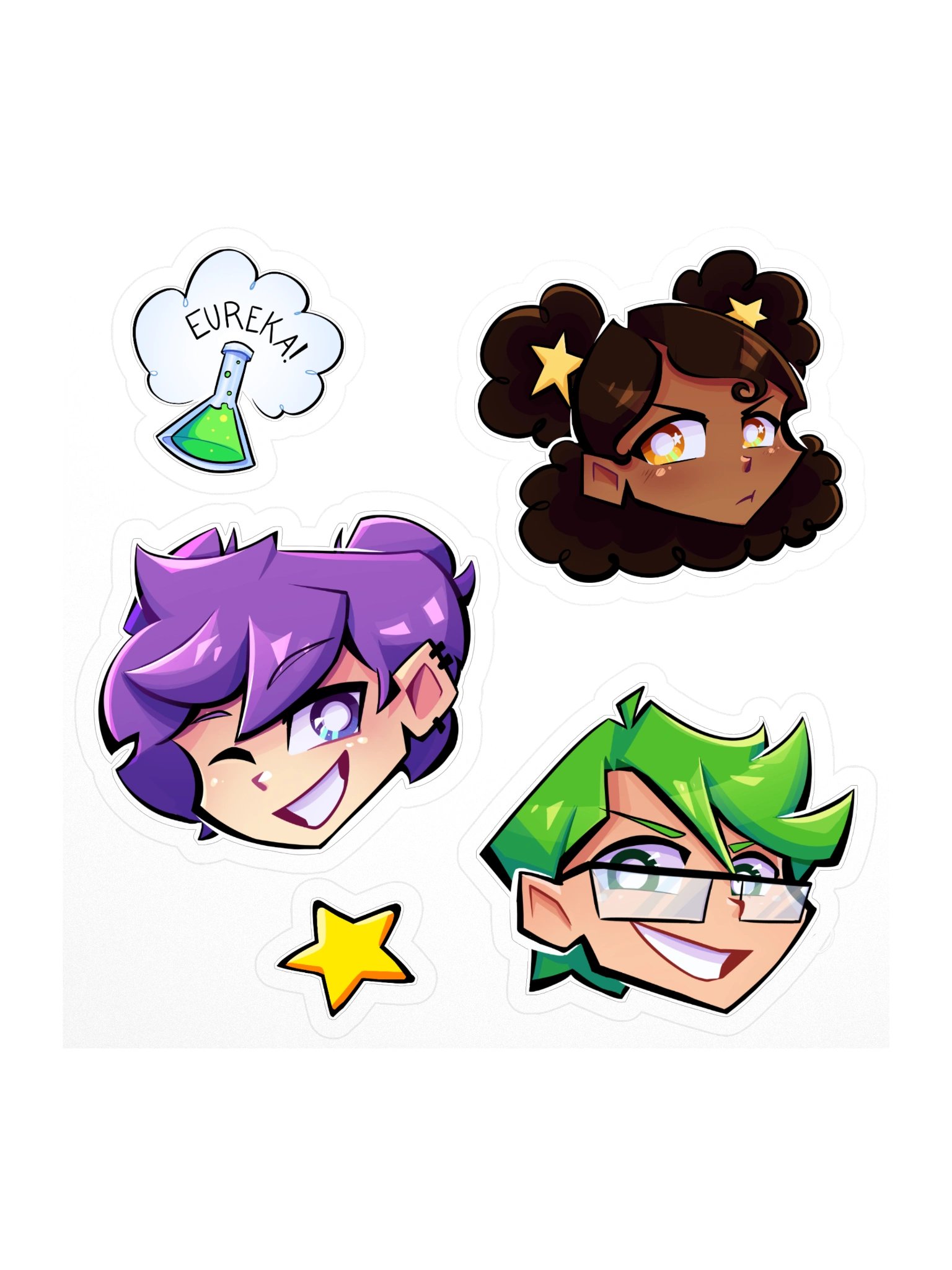 Character Sticker Pack Vol. 1 product image (1)