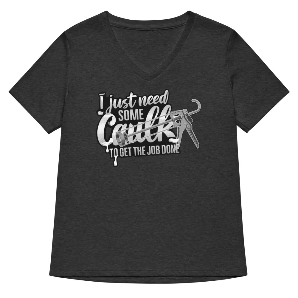 Calk innuendo Women's V-neck Tee product image (32)