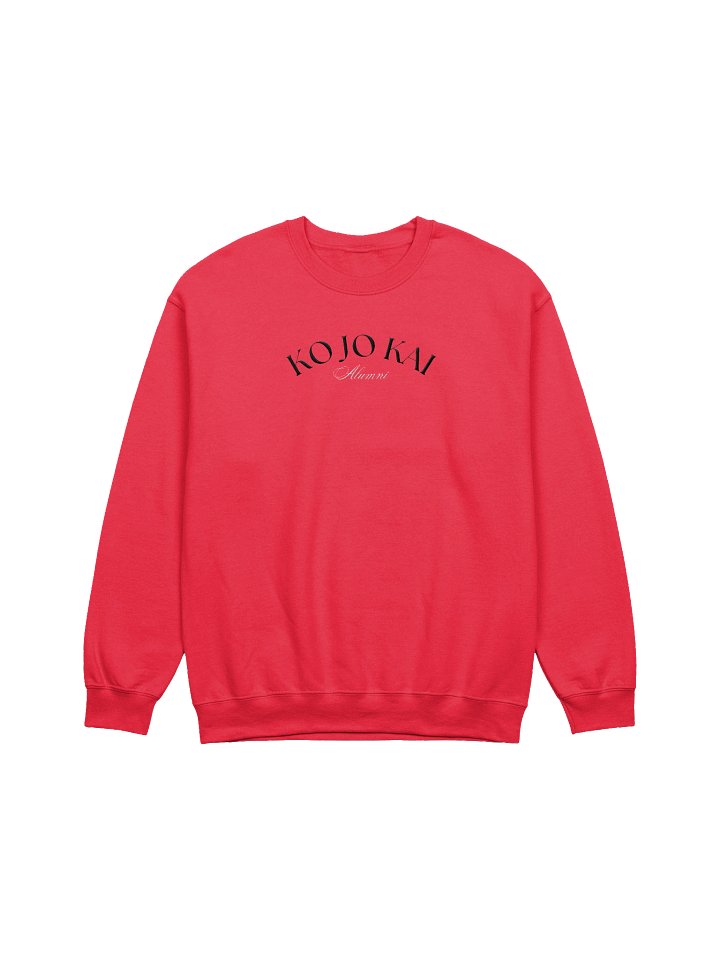 KJK Alumni Red Embroidered Crewneck product image (1)