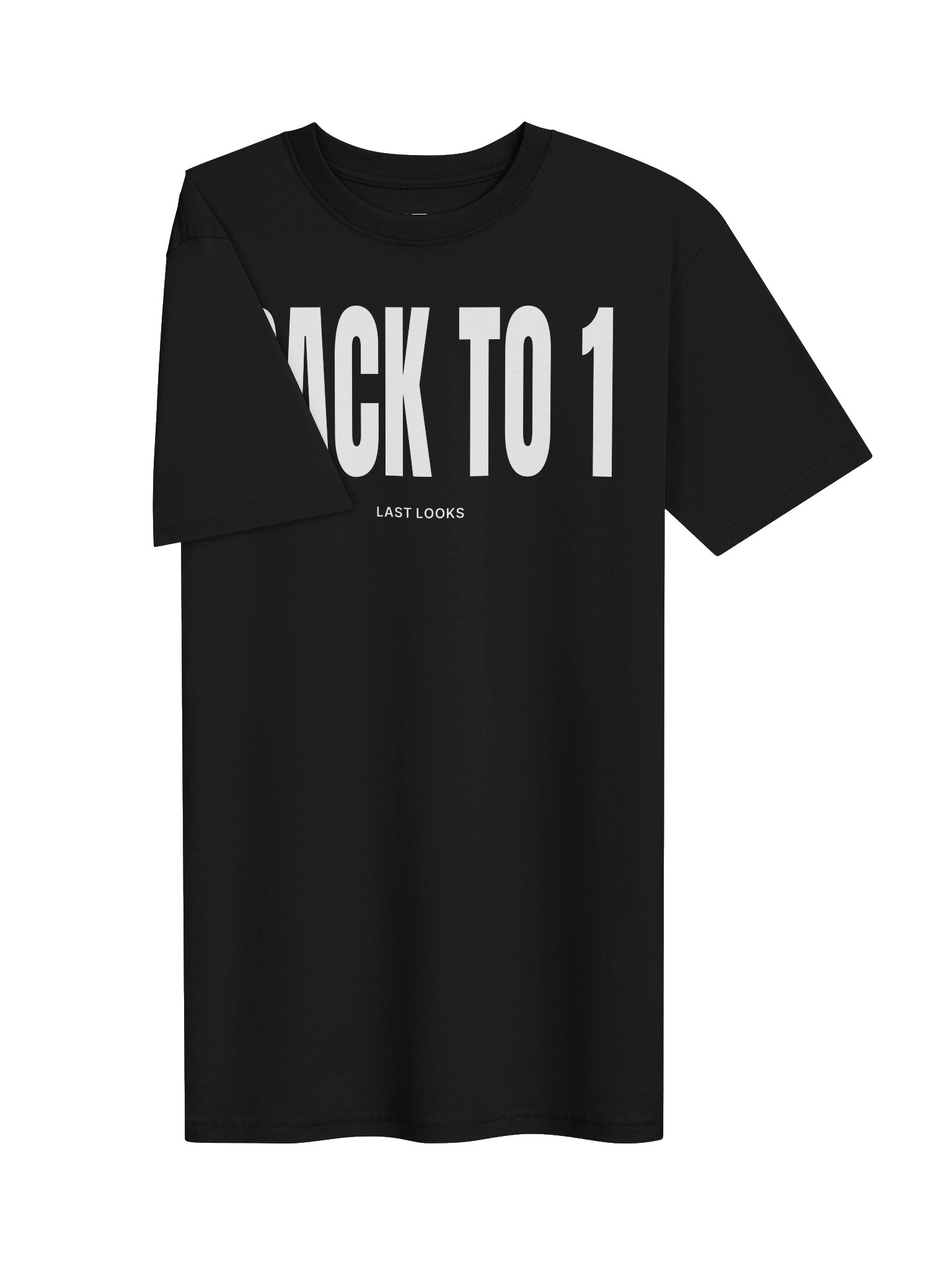 Back to 1 | White Graphic Front product image (3)