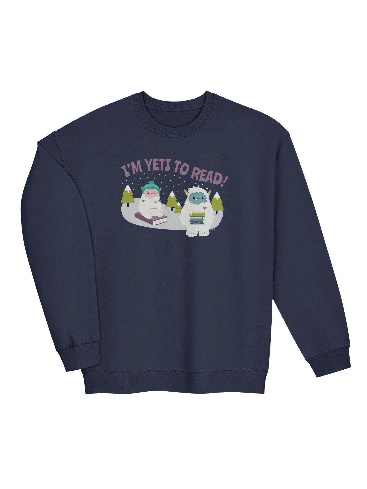 I'm Yeti to Read! Sweatshirt product image (30)